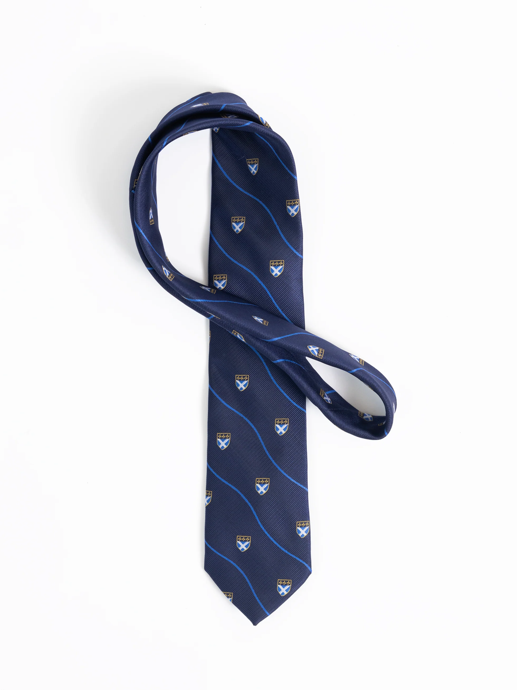 CORBATA ESCUDOS ONDAS MARINO - Image 3