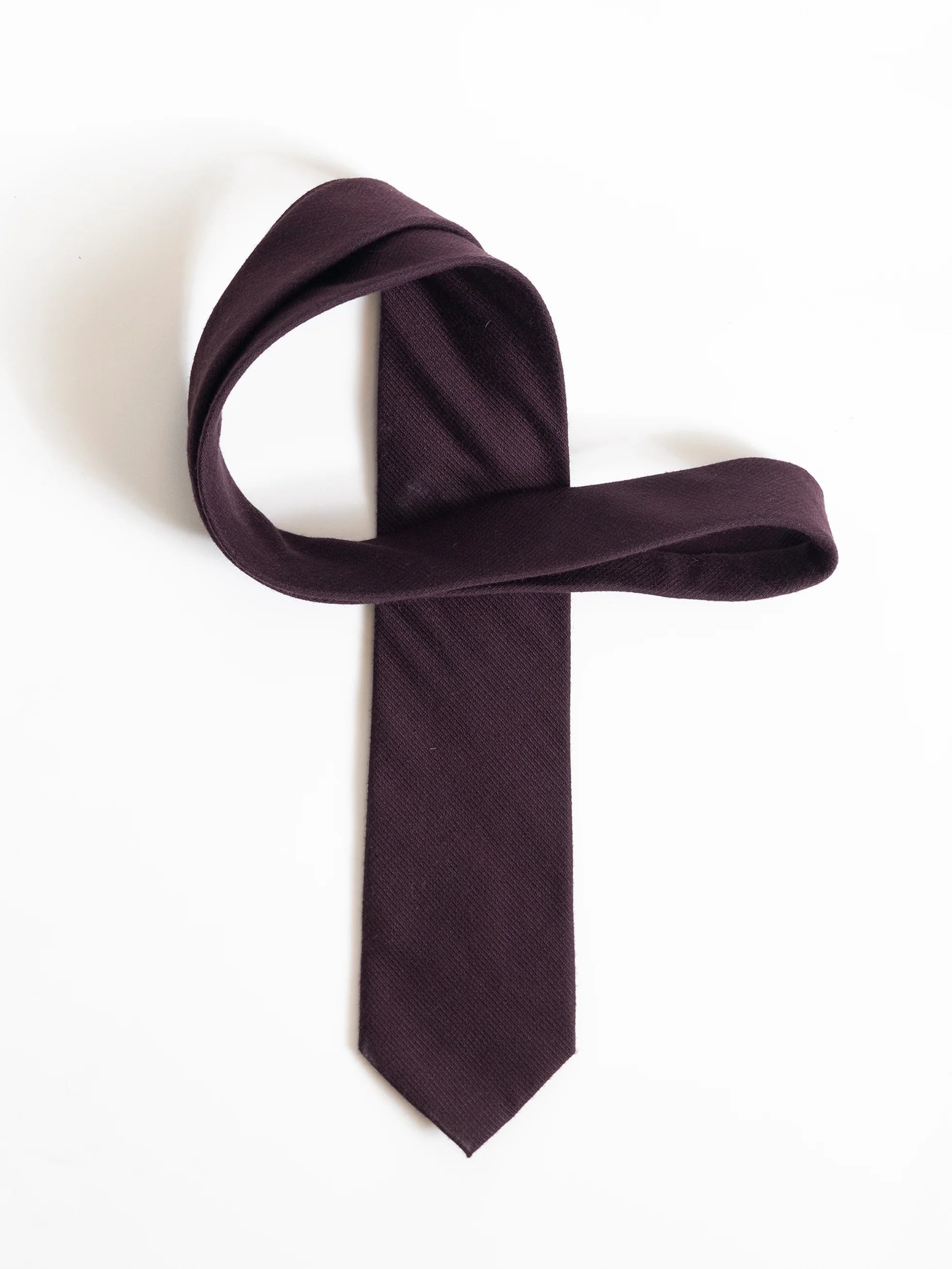 CORBATA TEXTURA SOFT BURDEOS - Image 3