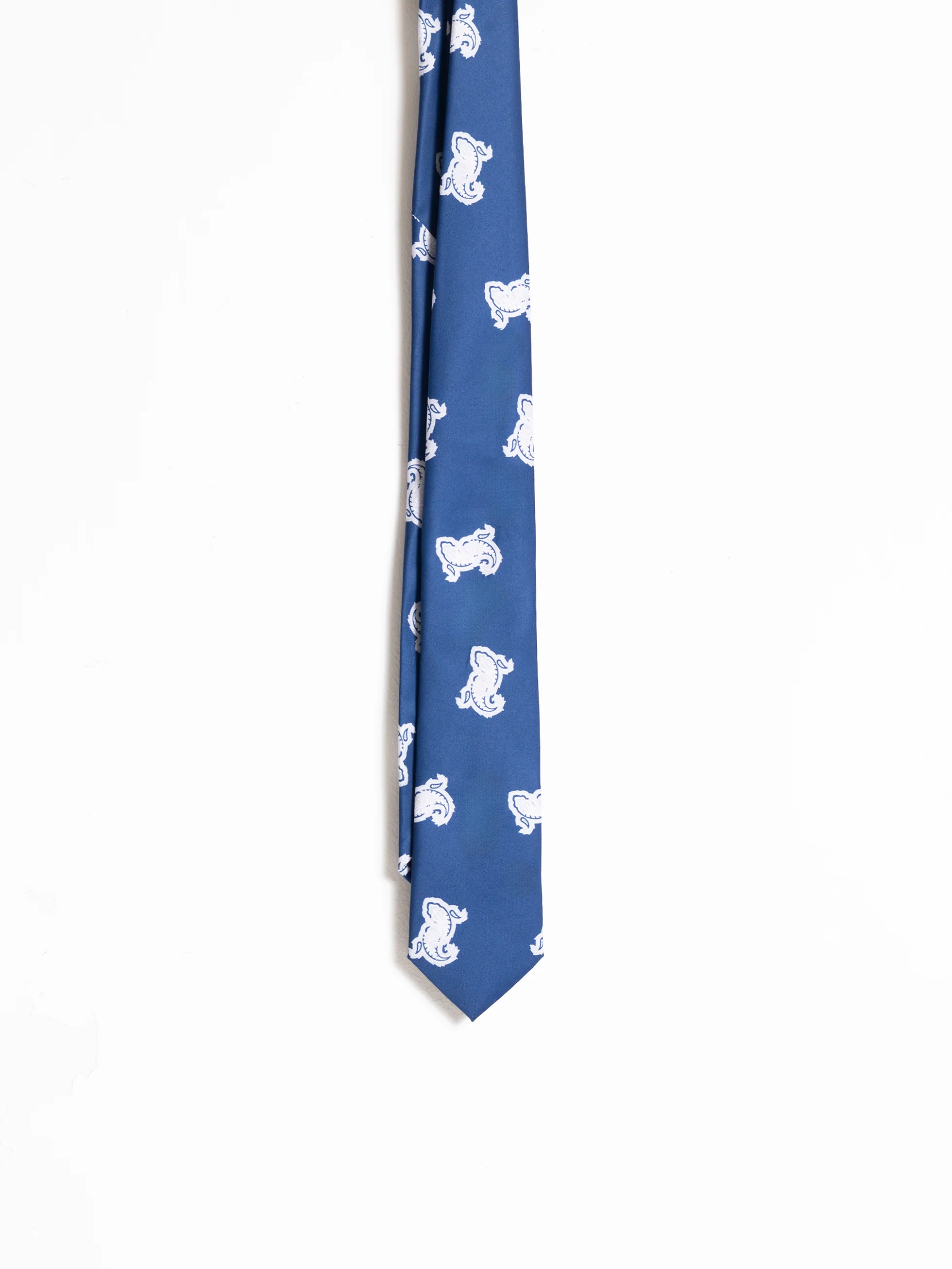 CORBATA PAISLEY AZUL TINTA - Image 2