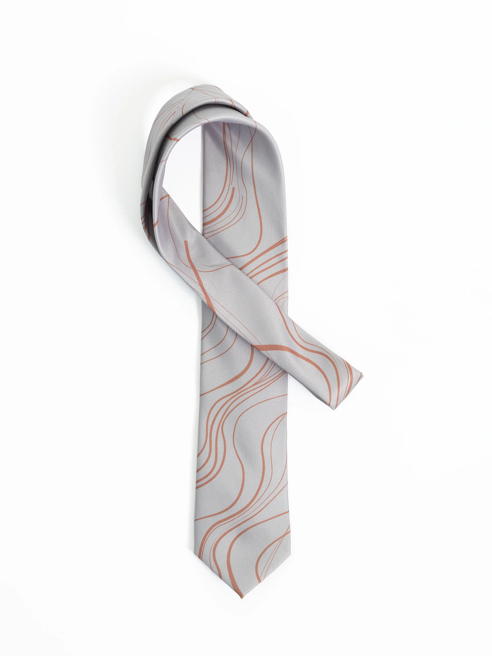 CORBATA ONDAS GRIS - Image 3