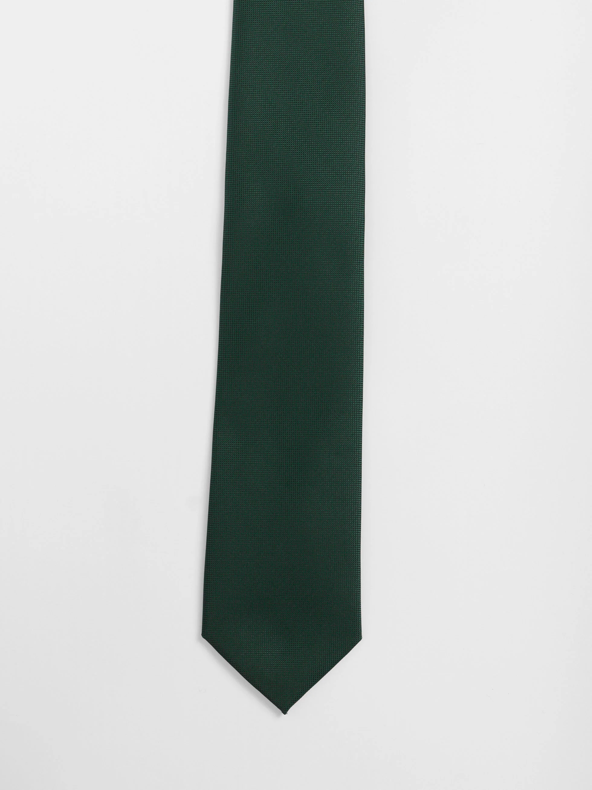 CORBATA JACQUARD VERDE OSCURO