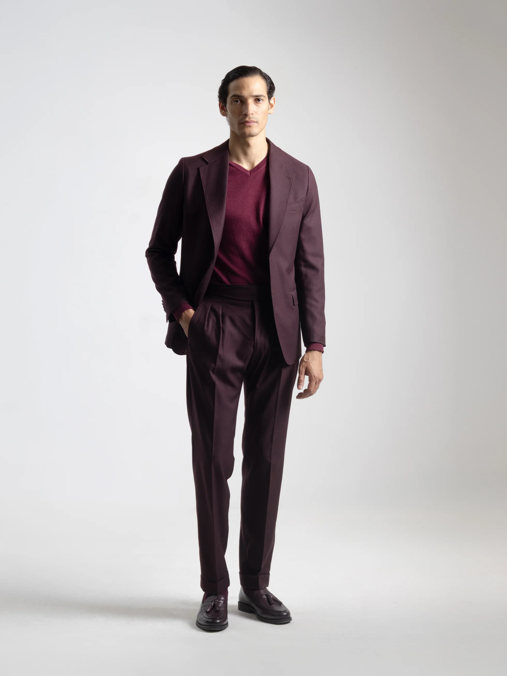 PANTALON GURKHA BURDEOS - Image 5