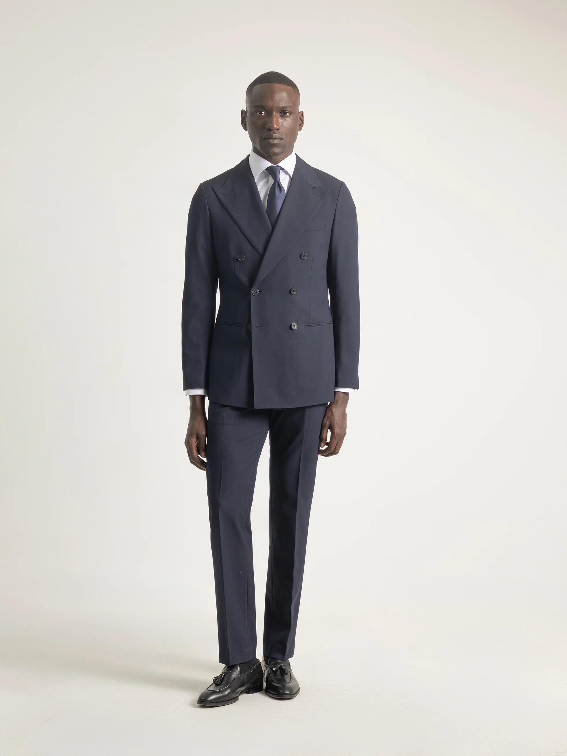 TRAJE CRUZADO MARINO