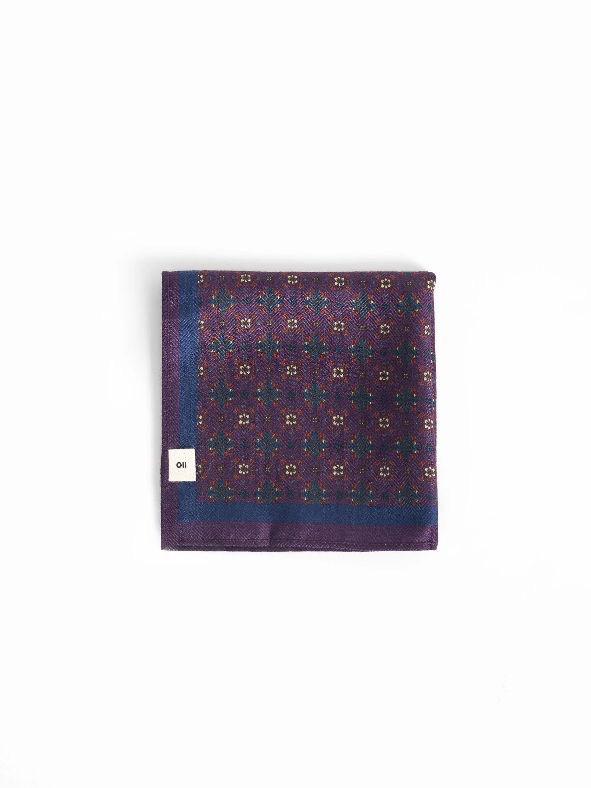 PAÑUELO DE BOLSILLO ESTAMPADO MORADO - Image 3