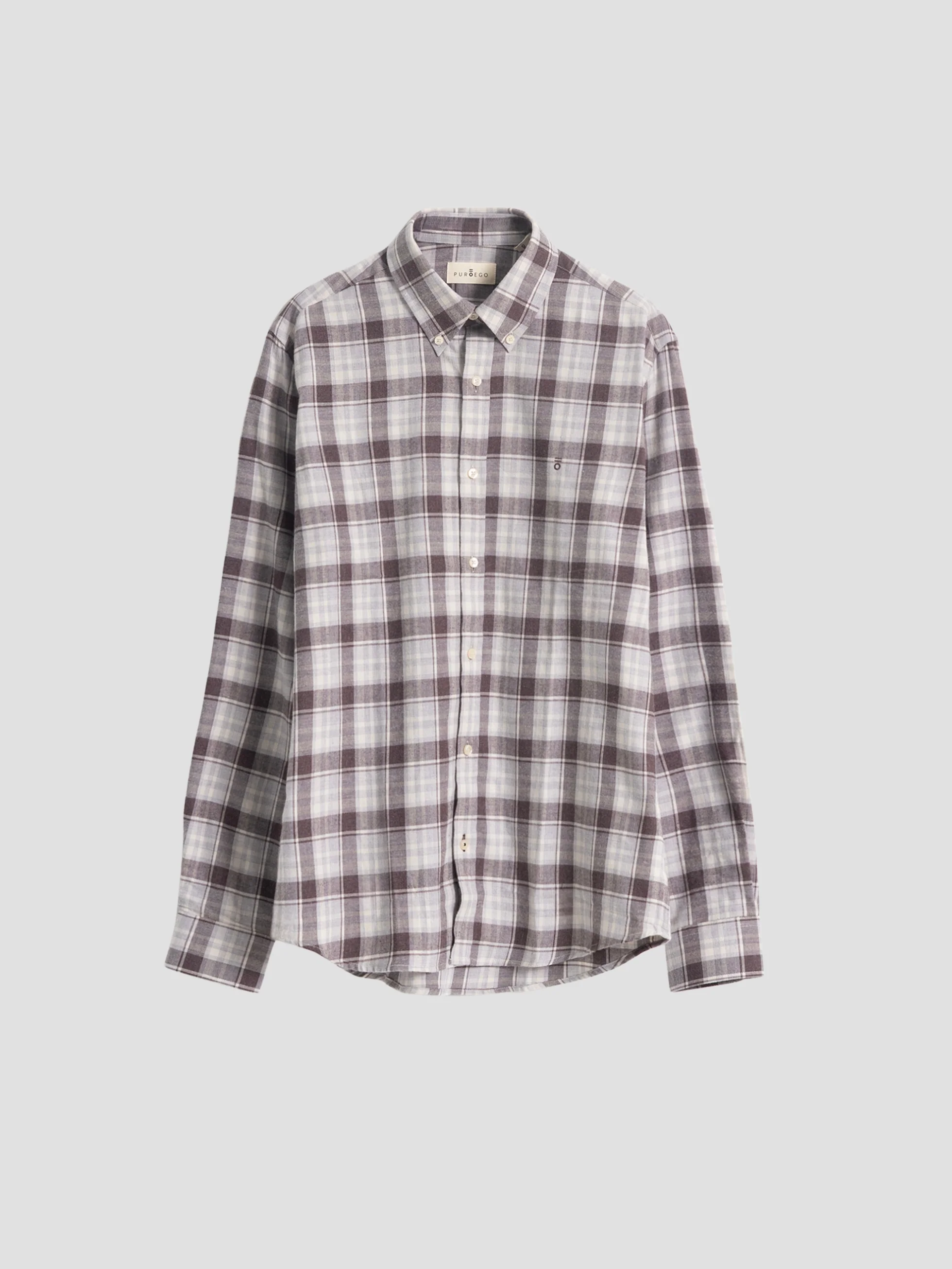 CAMISA CUADRO TARTÁN MARRÓN - Image 5