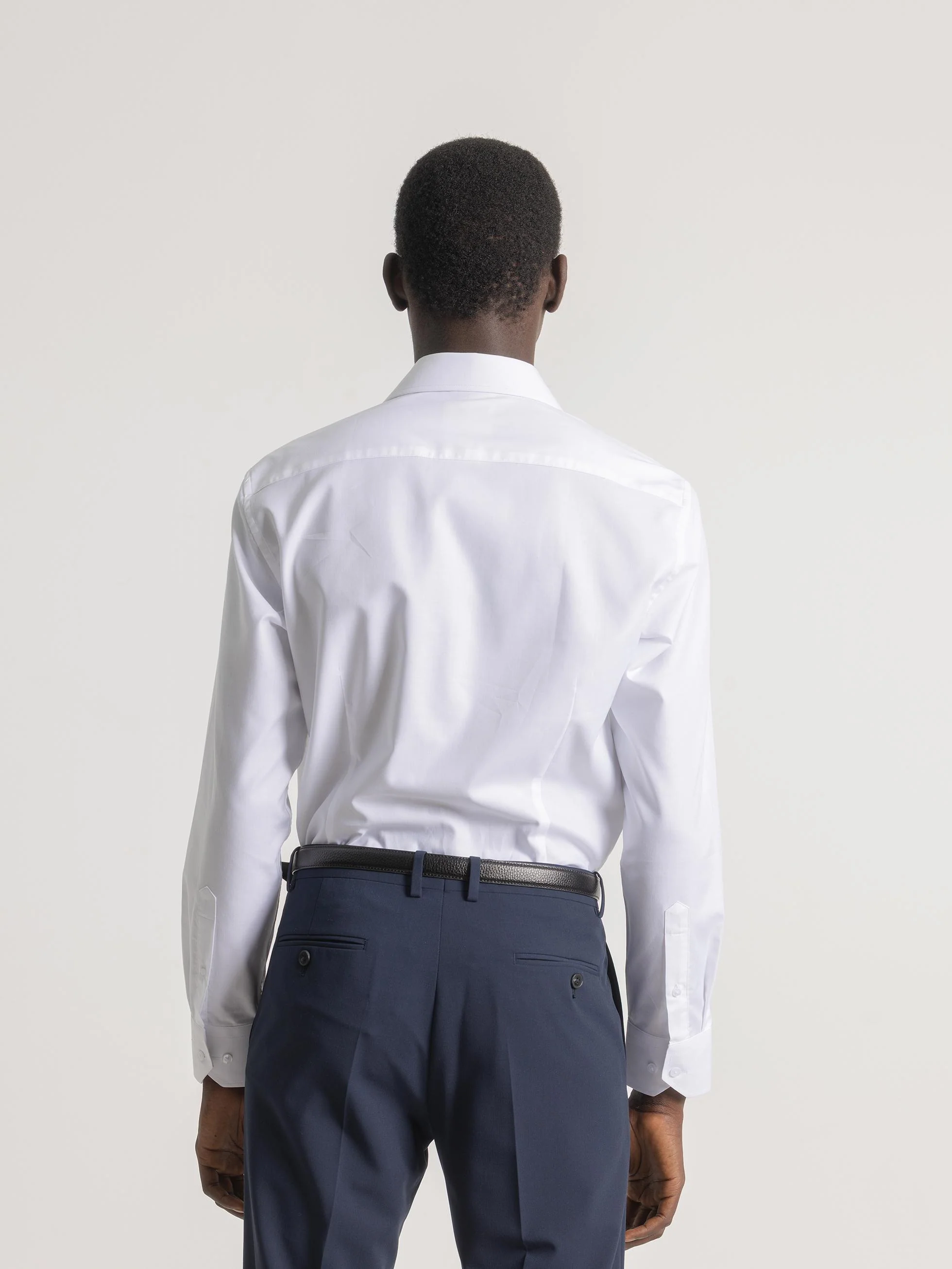 CAMISA VESTIR ESTRUCTURA BLANCA - Image 4