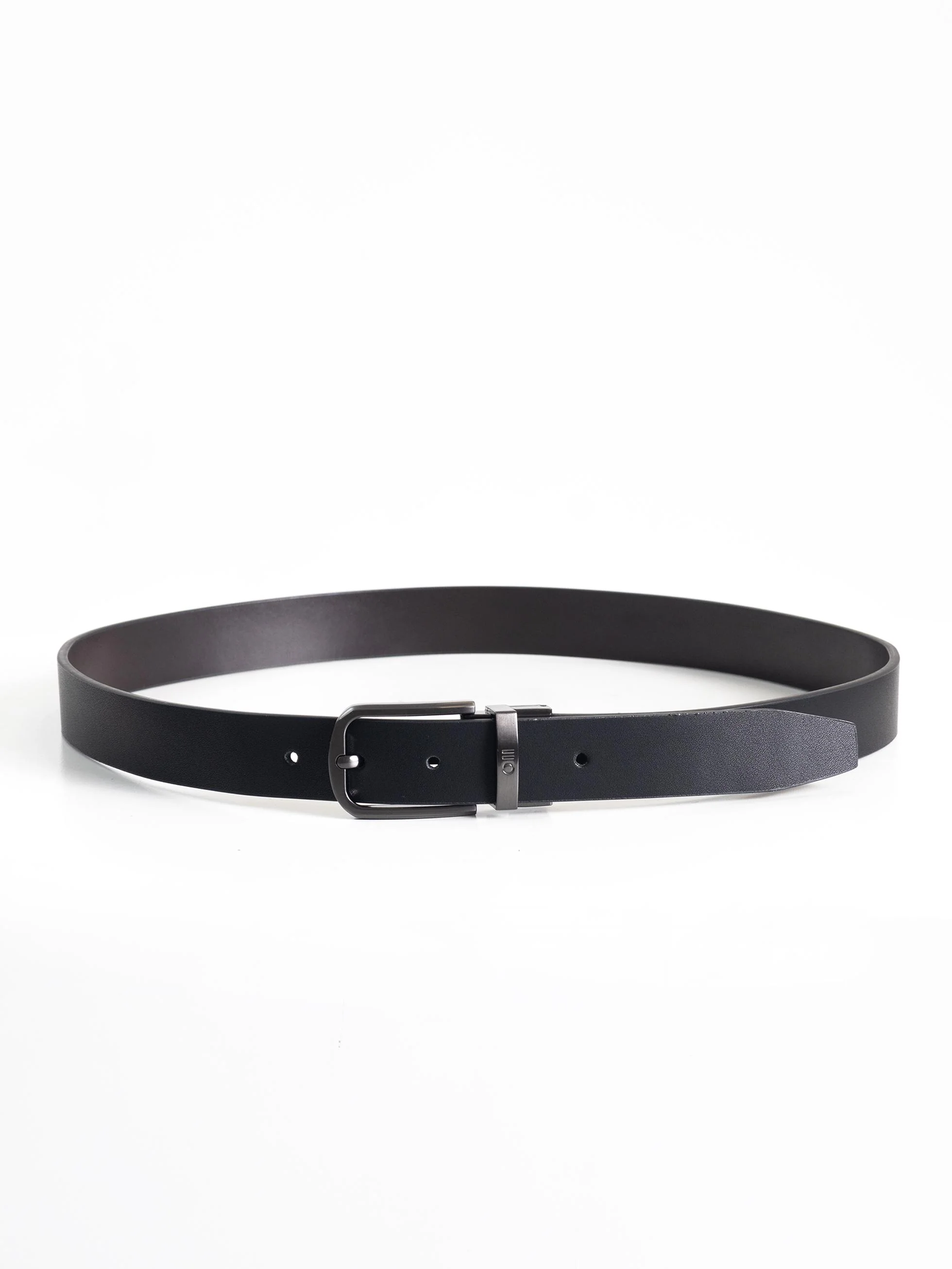 CINTURON PIEL REVERSIBLE NEGRO - Image 3