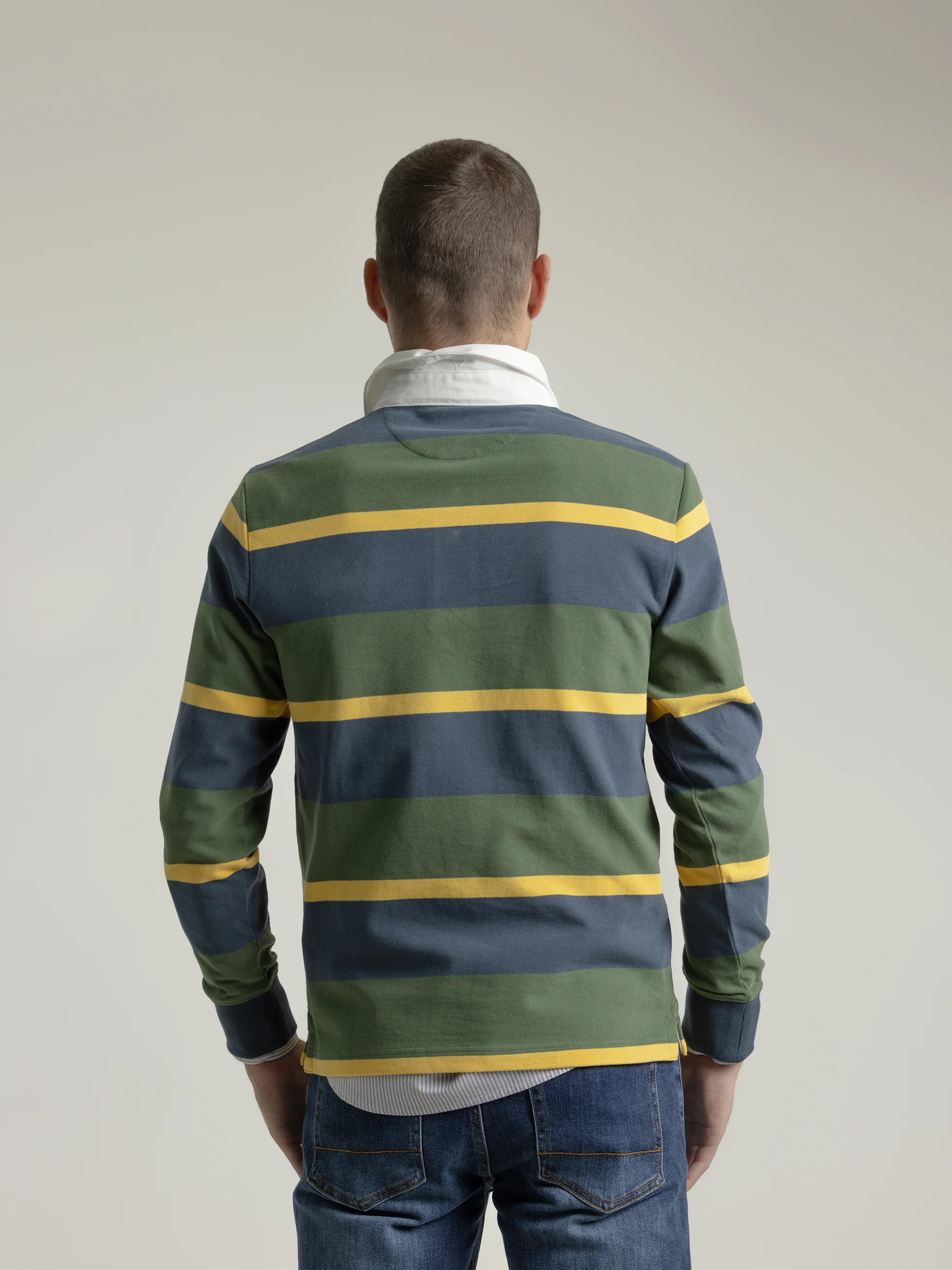 POLO RUGBY RAYAS VERDE - Image 4