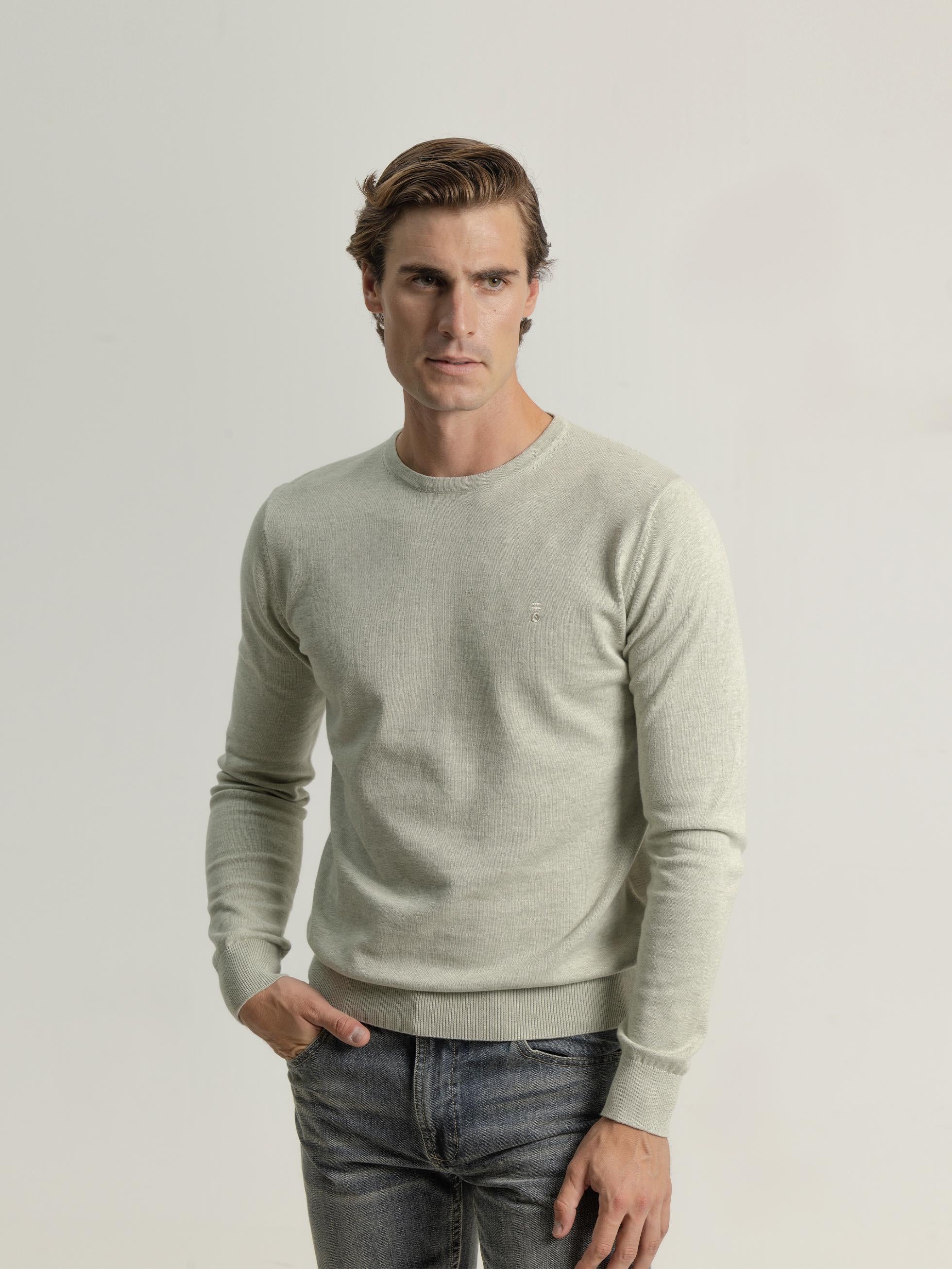 JERSEY ALGODÓN CUELLO REDONDO ALOE