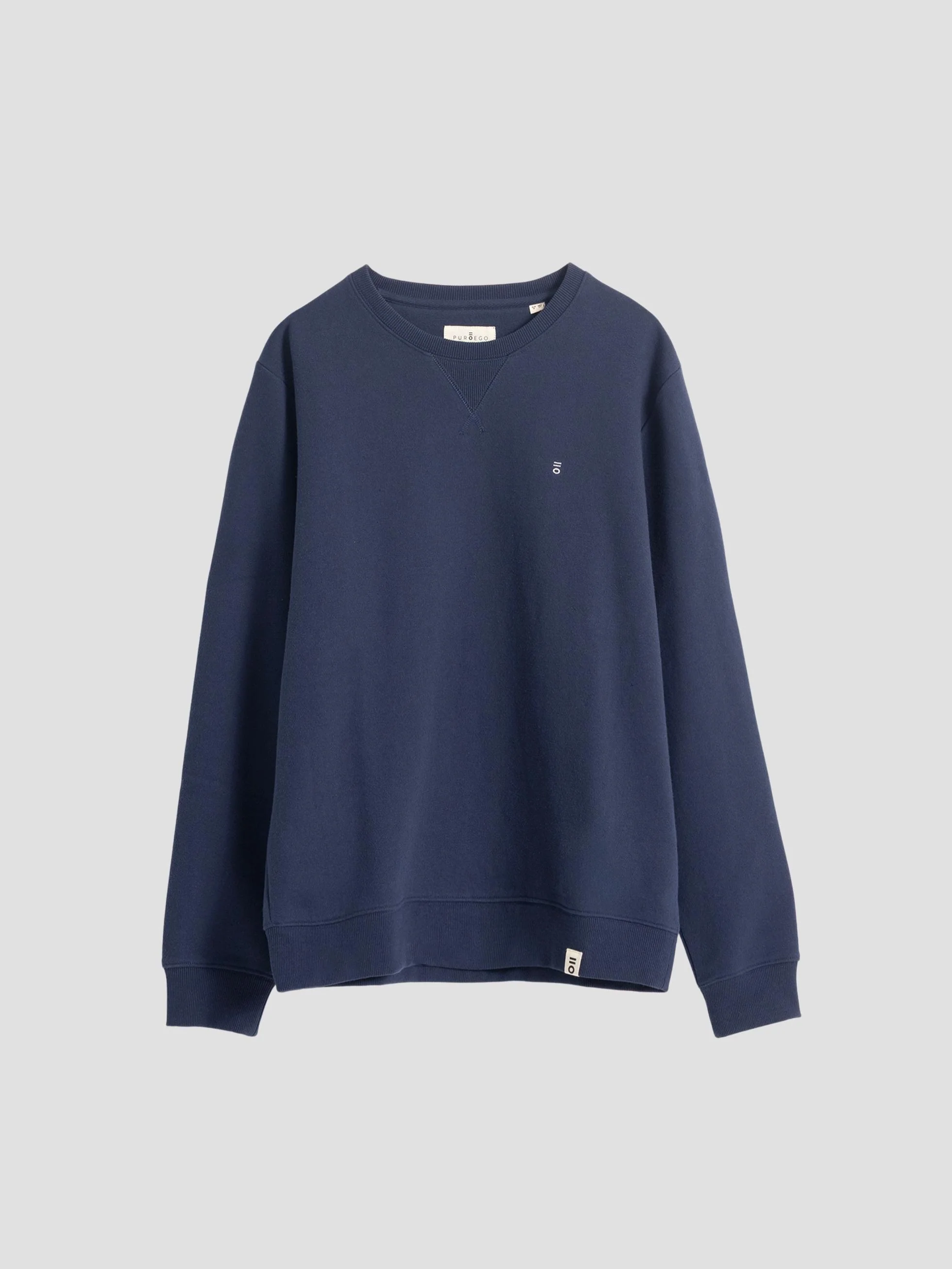 SUDADERA BÁSICA LOGO MARINO - Image 5