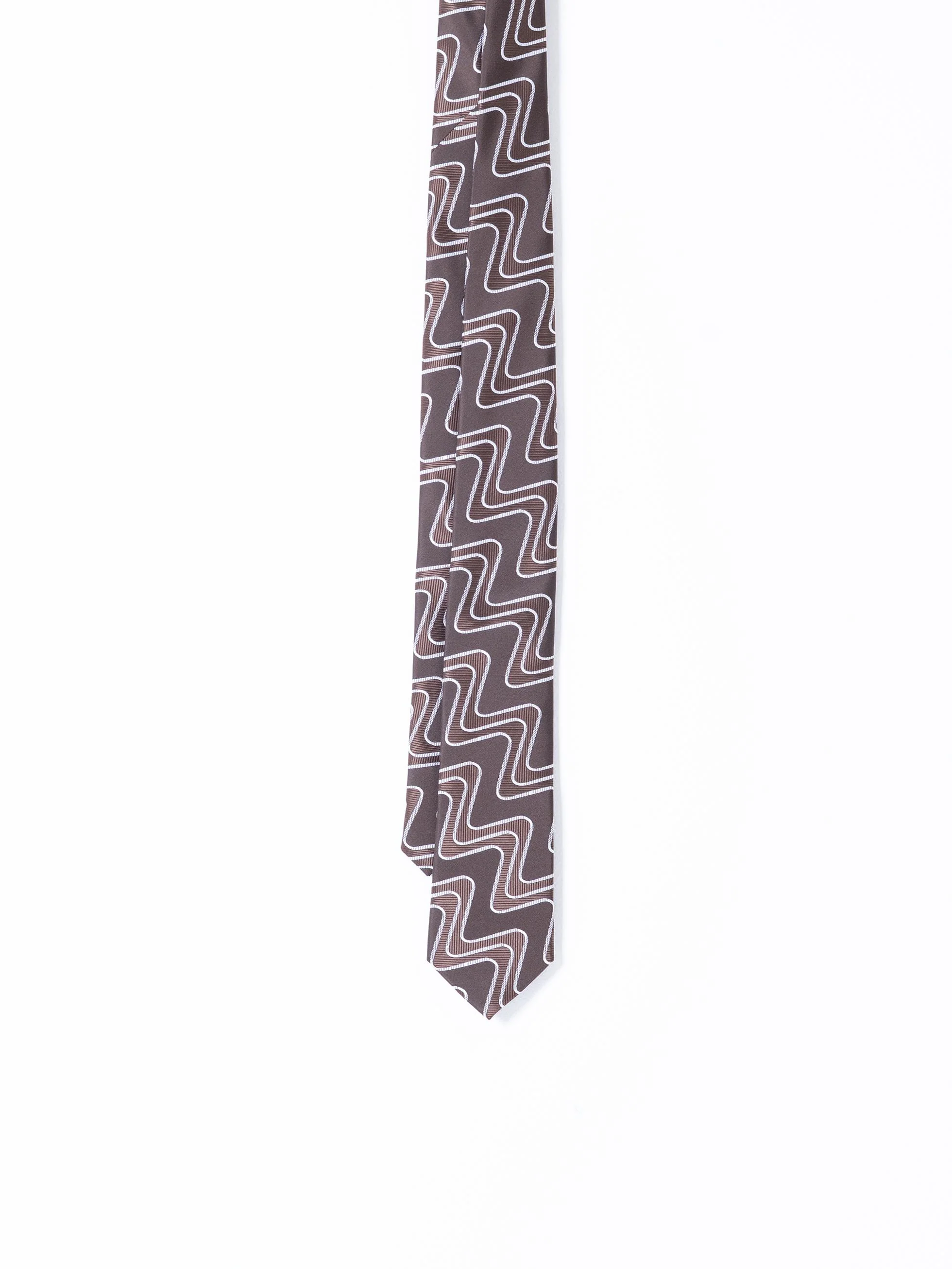 CORBATA ONDAS MARRÓN - Image 3
