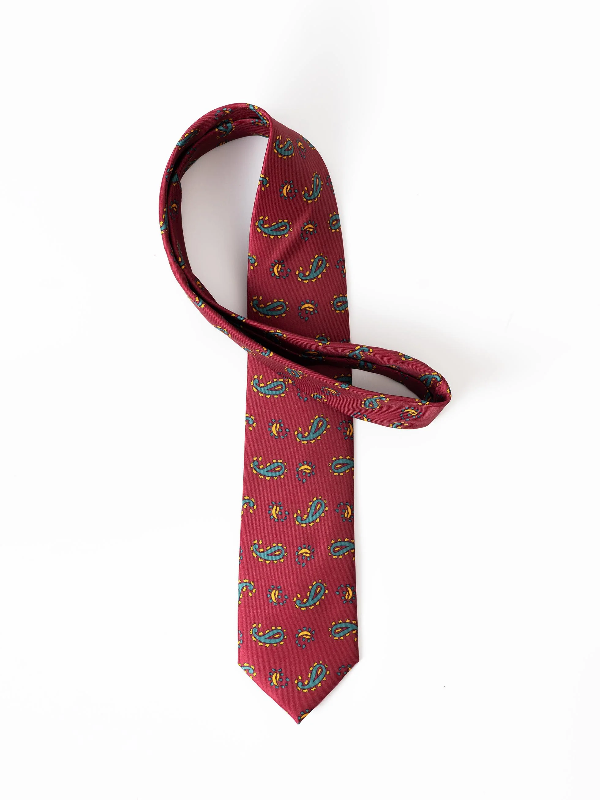 CORBATA PAISLEY ROJA - Image 2