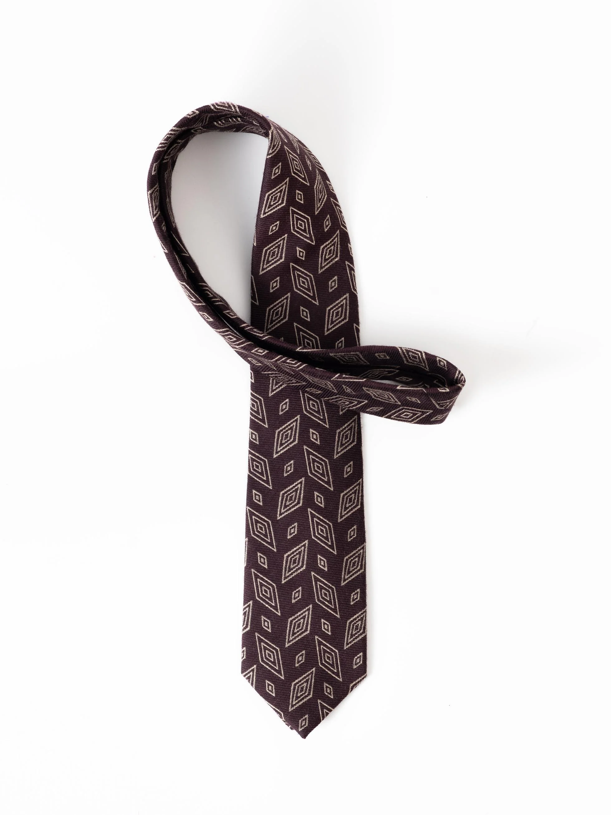 CORBATA ROMBOS BURDEOS - Image 2
