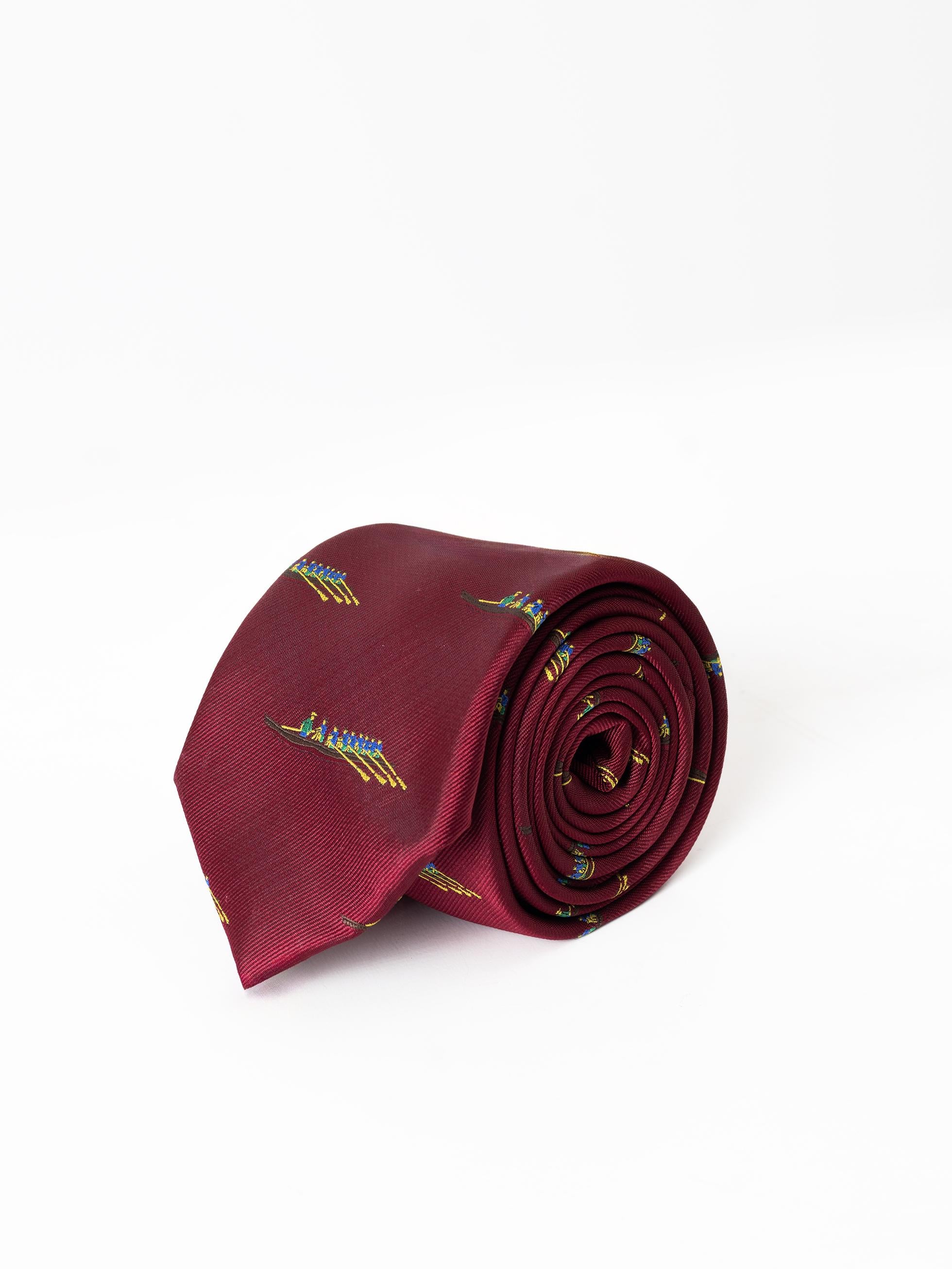 CORBATA REMO BURDEOS