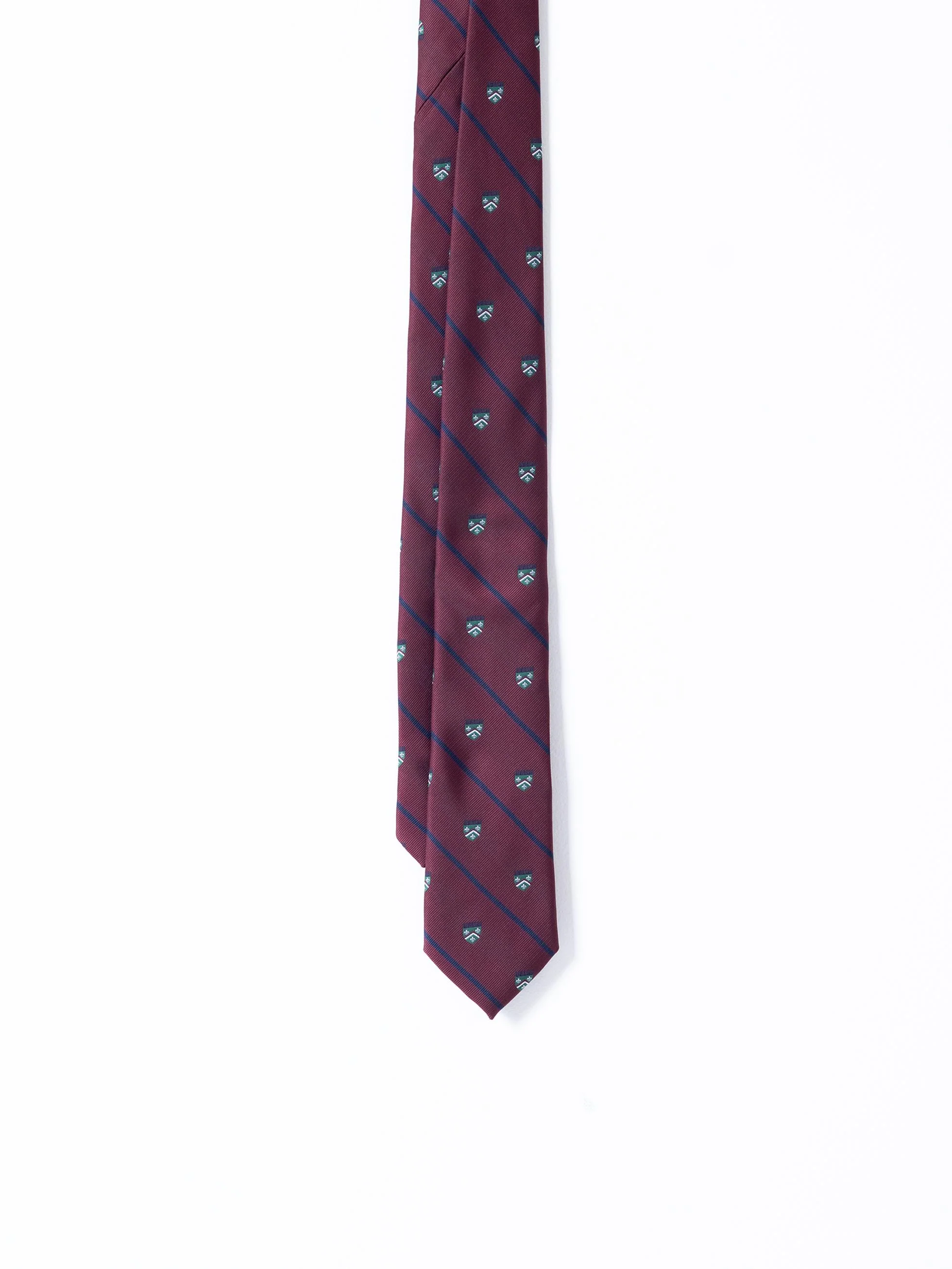 CORBATA REGIMENTAL ESCUDOS BURDEOS - Image 3