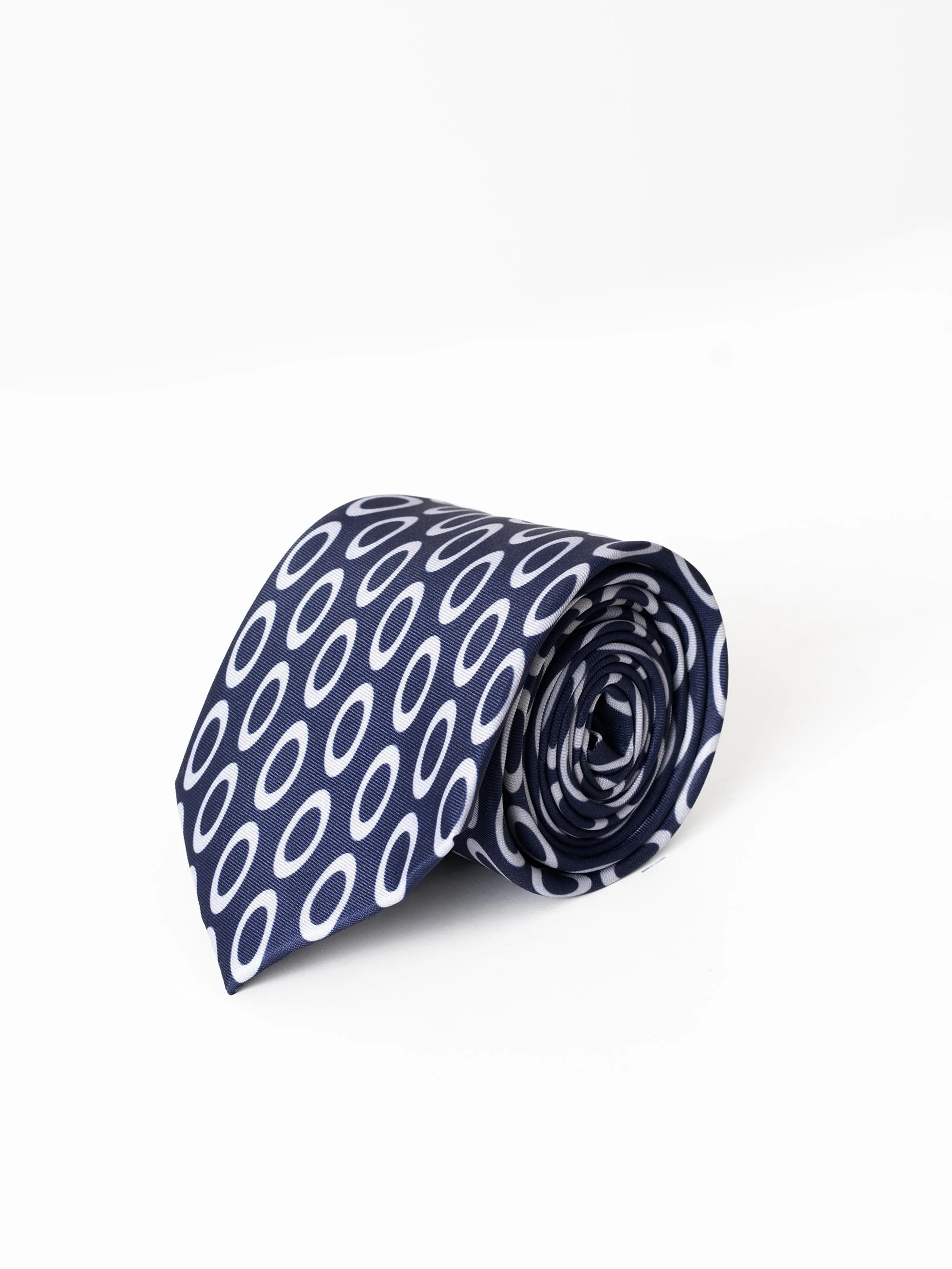 CORBATA ÓVALOS TINTA