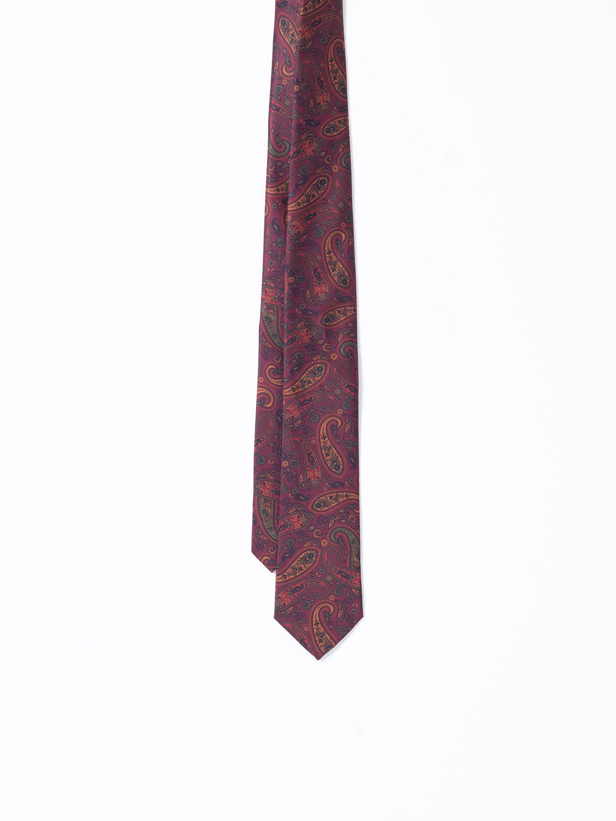 CORBATA PAISLEY BURDEOS - Image 3