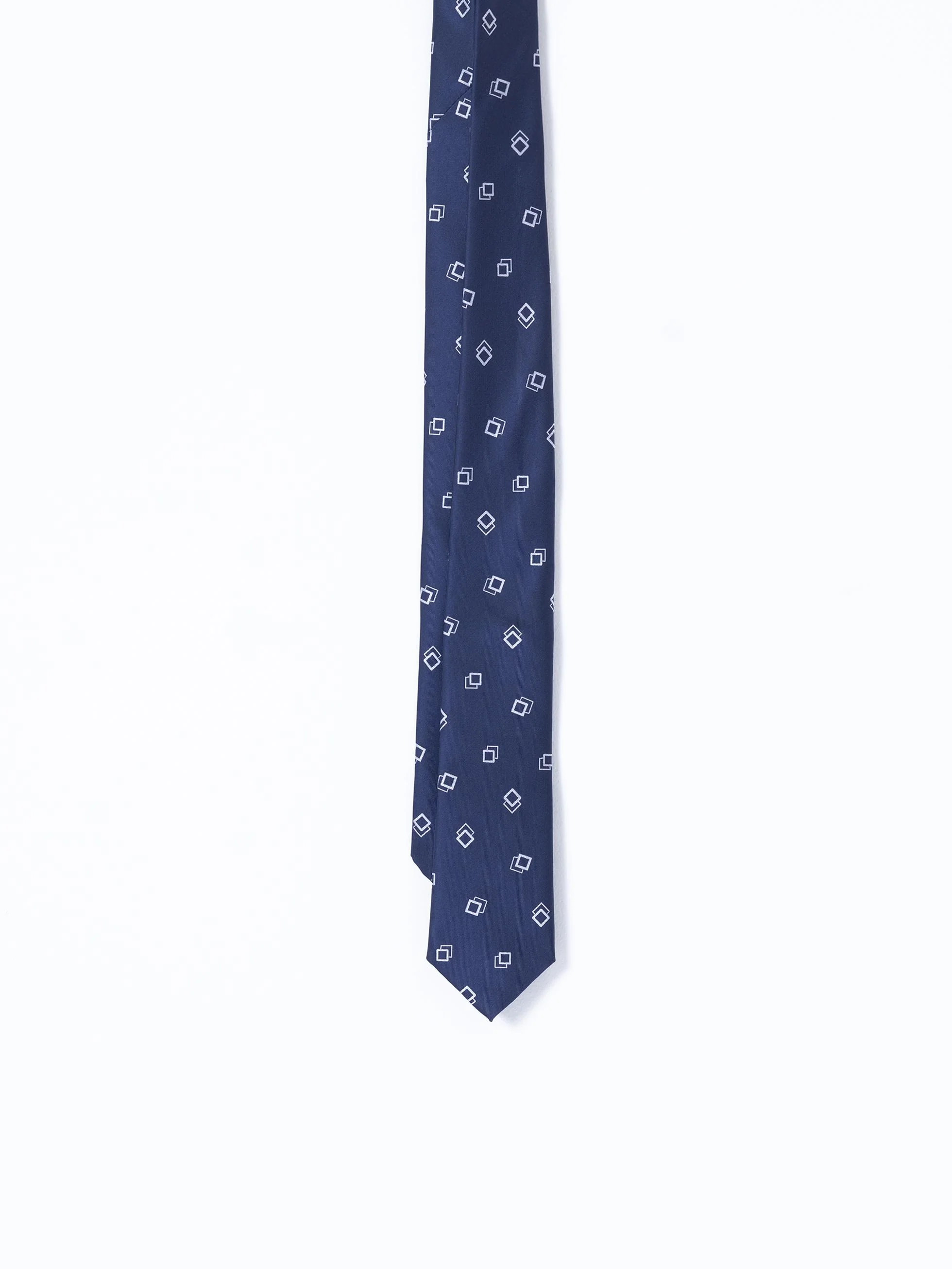 CORBATA MOTIVOS CUADRADOS MARINO - Image 3