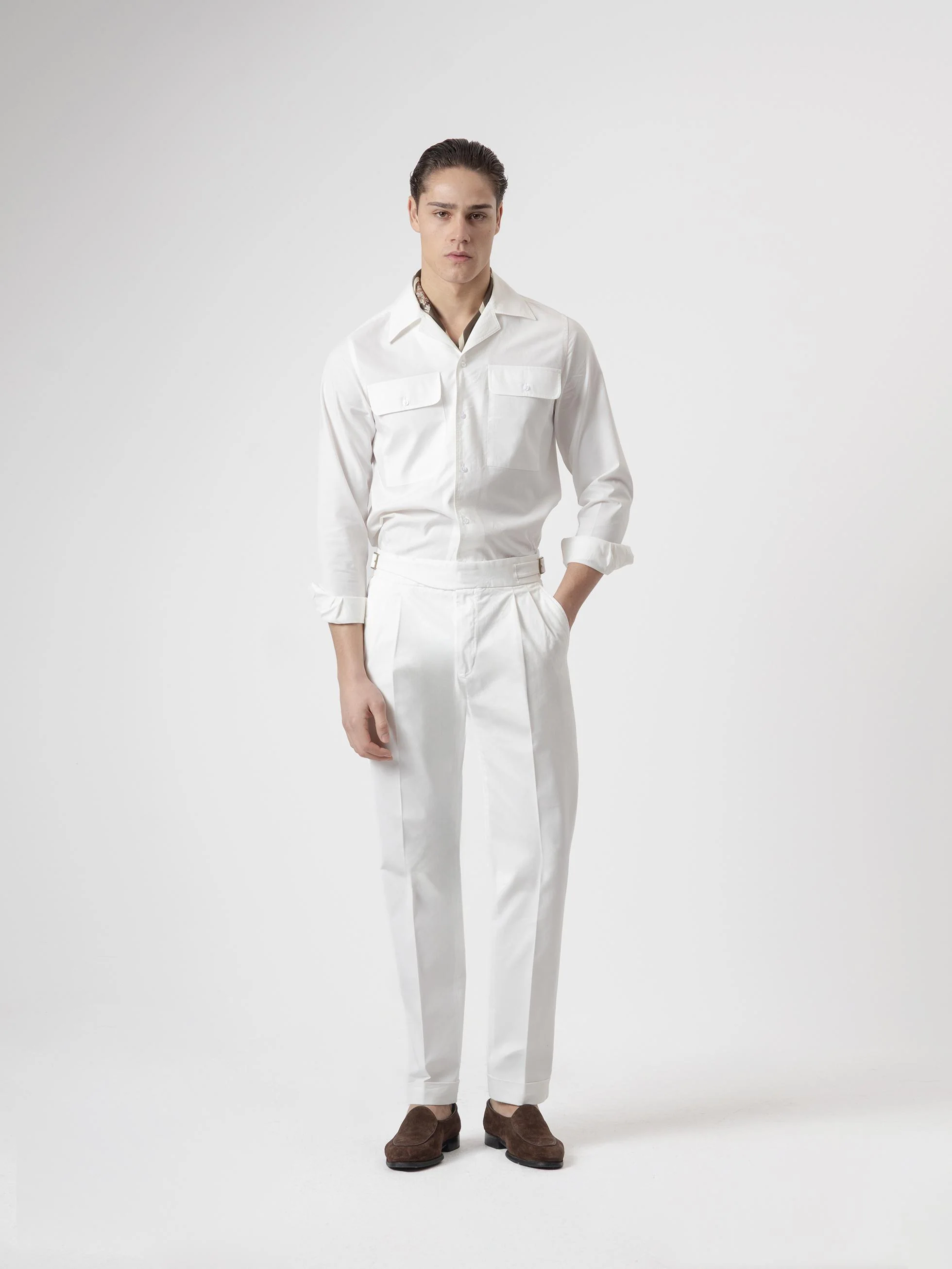 PANTALÓN GURKA ALGODÓN BLANCO