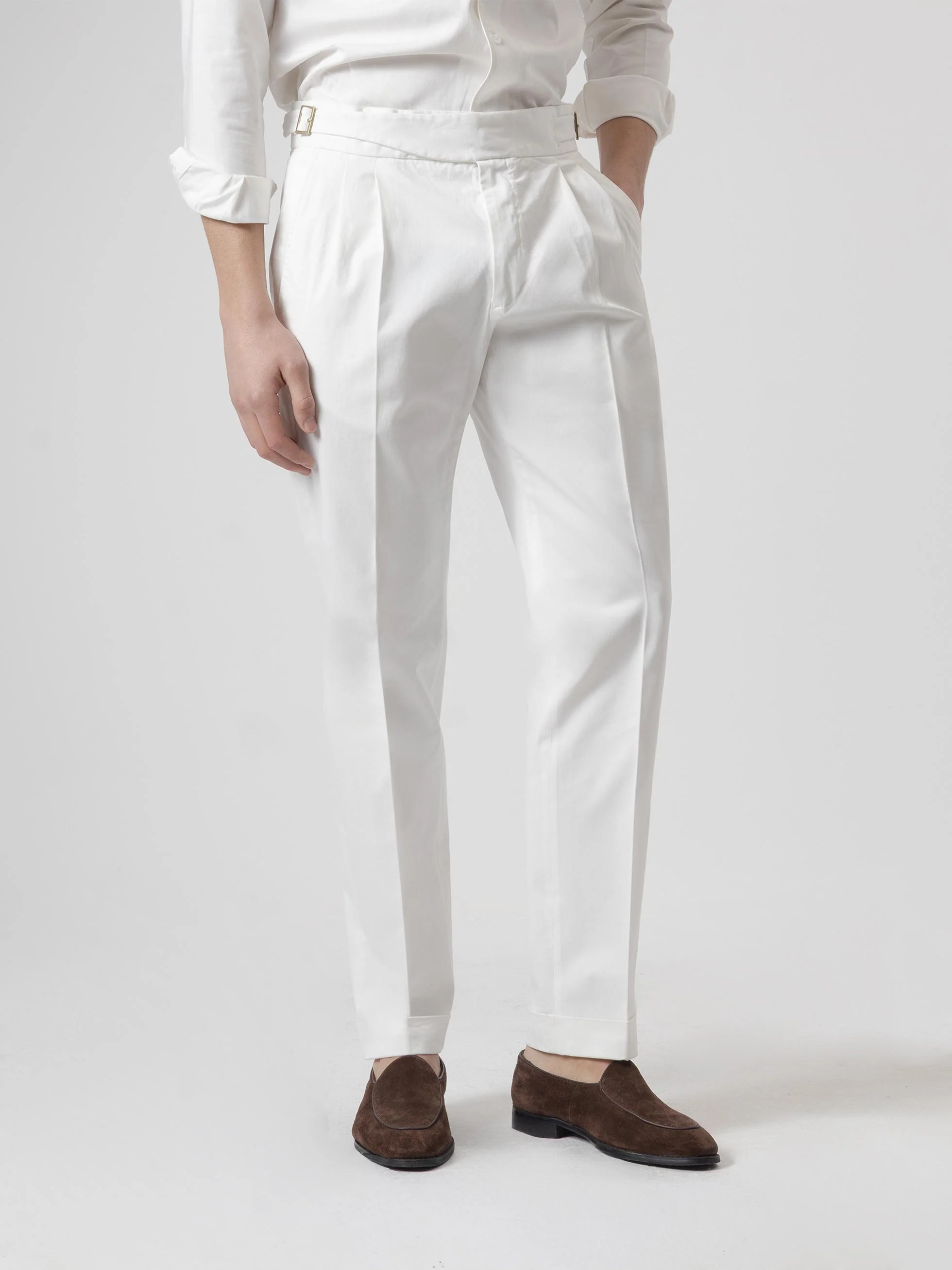 PANTALÓN GURKA ALGODÓN BLANCO - Image 3